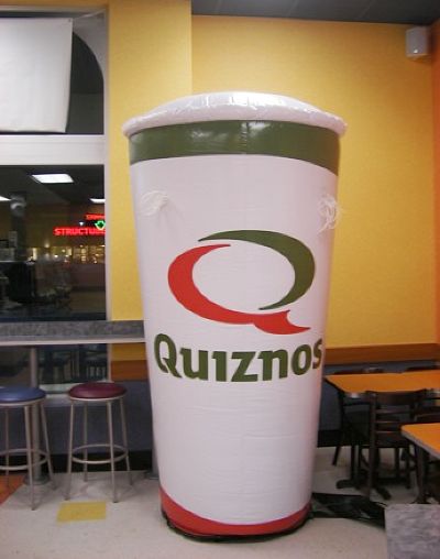 8ft Quiznos Balloon
